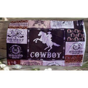 Western Comforter Set Queen Size 88Lx84W Horse Cowboy Bedding 2 Standard Pillow